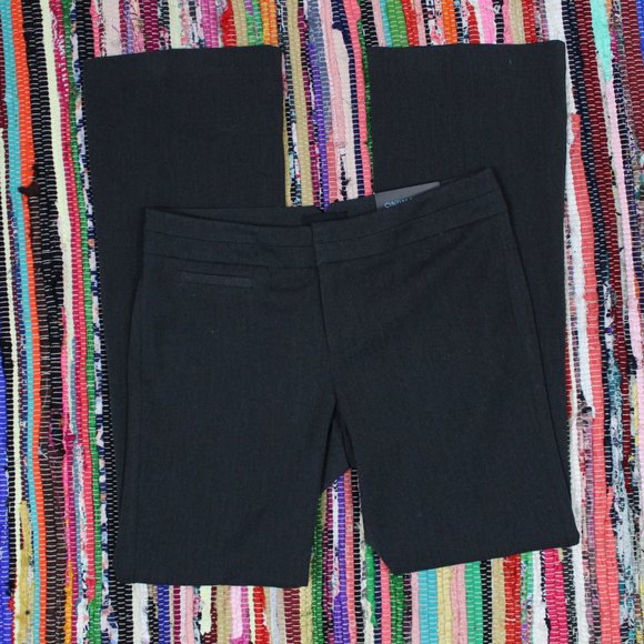 ⬇️$40 Cynthia Rowley Charcoal Gray Dress Pants - Picture 8 of 11